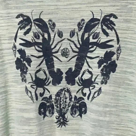 MADEWELL The Slub Knit Lobster Sweater S 23” p2p Mint - Picture 5 of 11